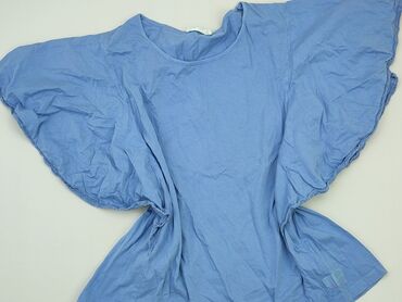 bluzki koszulowe niebieska: Blouse, 2XL (EU 44), condition - Very good