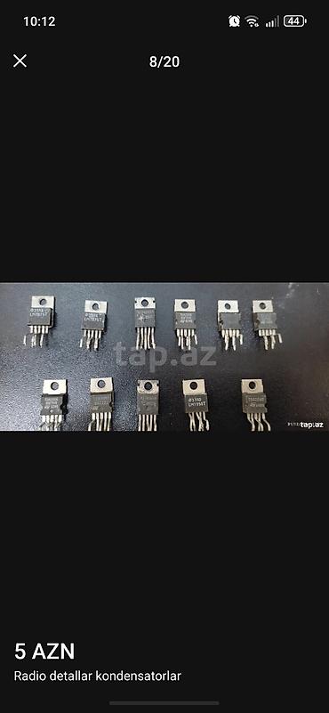 elektronika 302: Münasib qiymətə Radio detallar satılır. yüksək və kiçik voltajli — 8