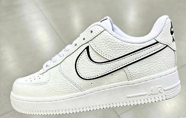 Nike air force AF1 patike crne i bele A klasa NOVO Novo Brojevi 36