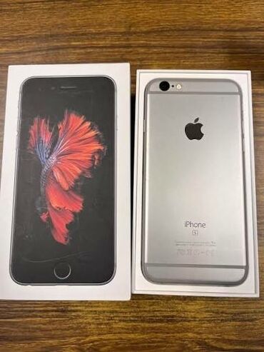 irşad telecom iphone: IPhone 6s, 64 ГБ, Space Gray, Отпечаток пальца