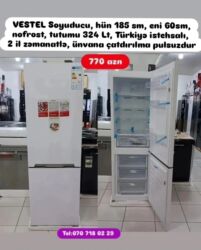 Digər aksesuarlar: Soyuducular anbardan satiş.WhatsaApp-a yazin.Modellərin qimətlərini — 18