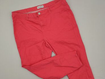 lidl joggery damskie: Material trousers for women, Janina, size 3XL (EU 46)