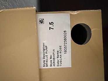 pump qizil: Original Michael Kors brendine mexsus klassik ayaqqabi. Cemi 1 defe — 7