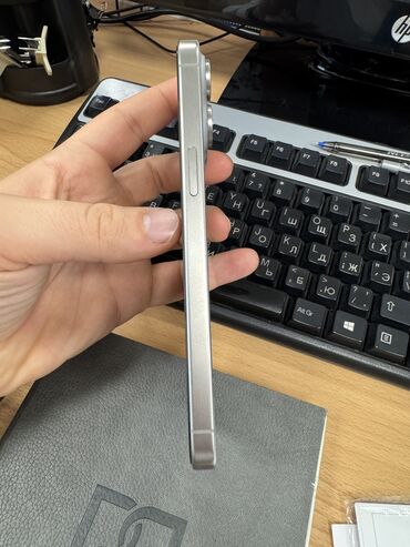 Apple iPhone: IPhone 15 Pro Max, 256 GB, Natural Titanium, Zəmanət, Barmaq izi, Face ID — 2