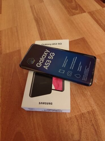 samsung i310: Samsung Galaxy A53 5G, 128 GB, rəng - Qara, Zəmanət, Kredit, Sensor