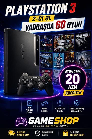 fifa 20: PlayStation 3 – yaddaşda 60 oyunla Xüsusiyyətlər: - PS3 konsolu - — 1