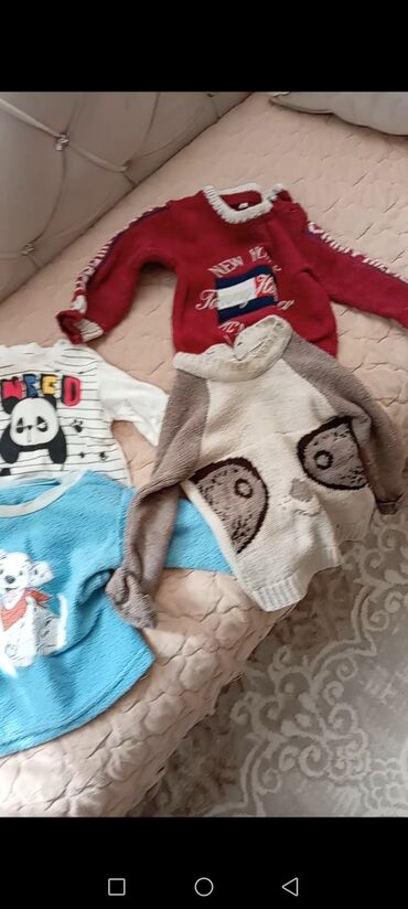 Koftalar, sviterlər: Kim istese pulsuz pay verilir 0-dan 2 yas yarima kimi oglan ucun — 14