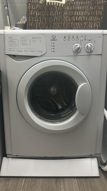 мастера по ремонту стиральных машин ош: Кир жуучу машина Indesit, Колдонулган, Автоматтык, Компакттуу