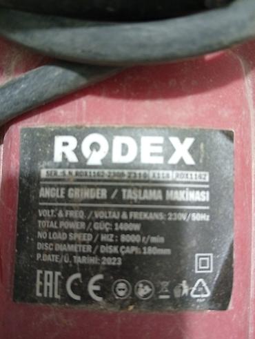 родекс сварка: Б/у, От электросети, Rodex, 180 мм, 1400 Вт — 1