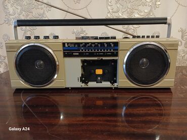 notbuk islenmis: RİGA-310 Stereo RadioTehnika maqintafon kaset Radio:ДВ СВ УКВ İşlək
