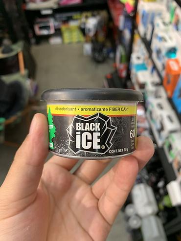 бардачки: Ароматизатор в банке Little Trees Black Ice (Fiber Can), 30 г - Тип — 2