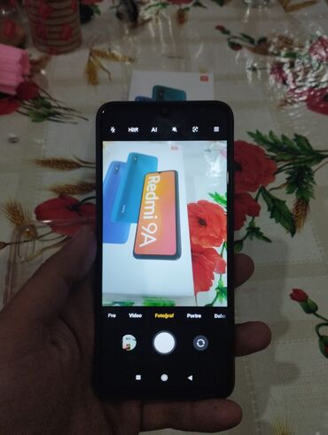telefon almaq: Xiaomi Redmi 9A, 32 GB, rəng - Boz, 
 İki sim kartlı, Face ID, Sənədlərlə