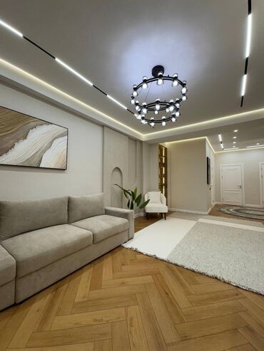 элитные дома в бишкеке: 3 комнаты, 107 м², Элитка, 12 этаж, Дизайнерский ремонт