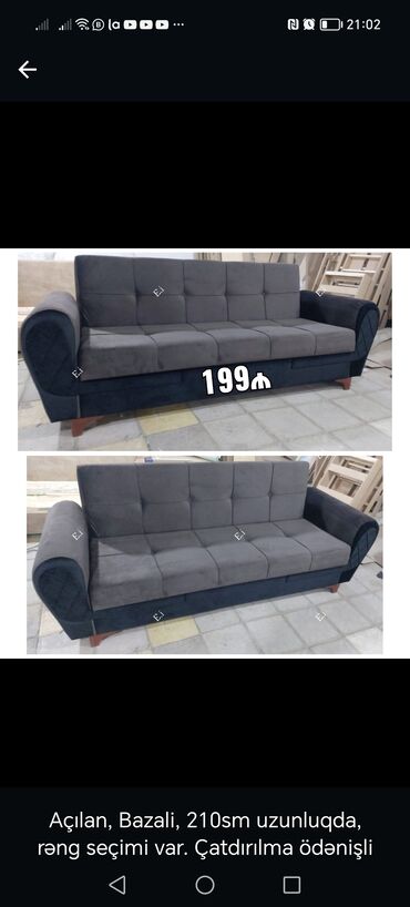 Divanlar: Divan, Yeni, Açılan, Bazalı, Parça, Ödənişli çatdırılma — 15