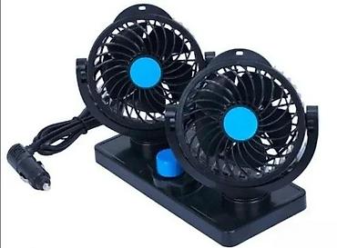 zvezdano nebo u kolima: DUPLI VENTILATOR ZA AUTO, KOMBI, KAMION 12V/24V | Dvostruki — 5