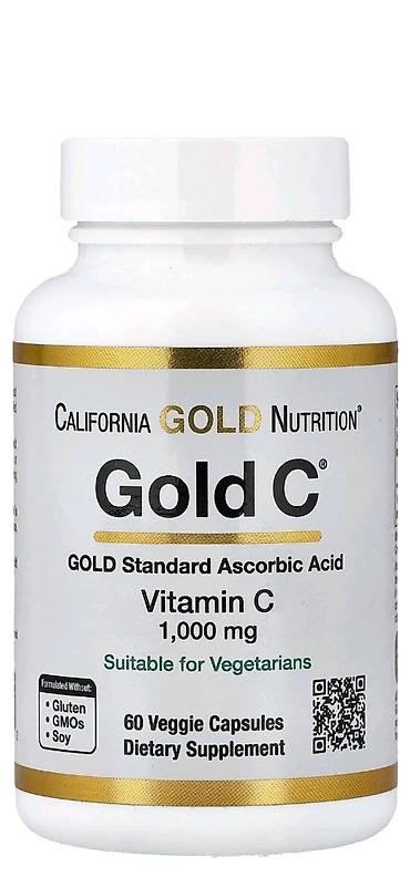 Məhsul: California Gold Nutrition – Gold C Vitamin C 1000 mg Təsvir
