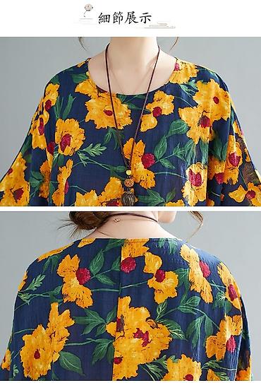 Платья: Оптом и в розницу штапельные платья свободного кроя с кармашками — 21