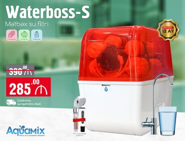 Кофемолки: 💧 WATERBOSS-S Mətbəx Su Filtri – Ailən üçün saf seçim 💧 🔹 5 mərhələli