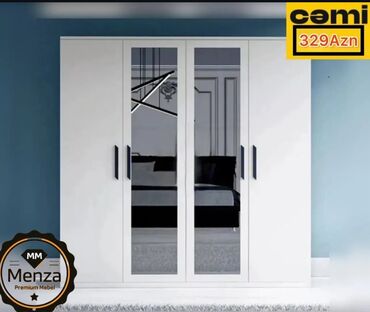 Dolablar: Yeni, Açılan, 4 qapılı Düz dolab, Şifonyer, Rusiya — 9