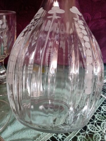 Čaše: Bohemija servis za vino,kristal,led kristal,brusen kristal. iz — 11