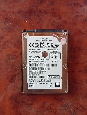 8550 ne nomresidi: 💾640GB Hdd Hitachi 5400rpm 2.5düym Sərt Disk Satılır. Super — 1