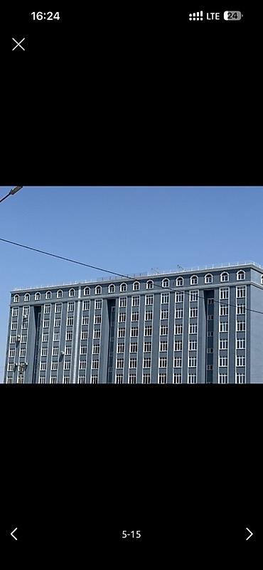 mega hous: 1 комната, 48 м², Средний Джал Элитка, Мансарда этаж, ПСО (под самоотделку) — 1