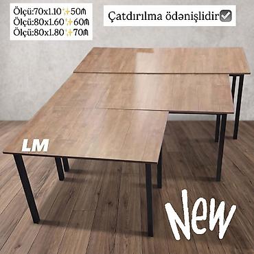 Yeni masalar 
Birbaşa istehsalçıdan alın
Çatdırılma ödənişlidir‼️