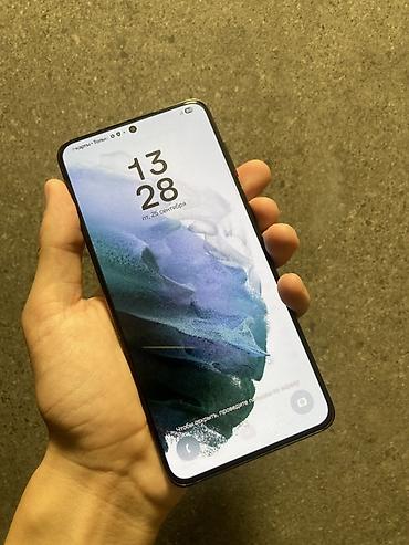 samsung 20: Samsung Galaxy S21 Plus 5G, Б/у, 128 ГБ, цвет - Черный, 2 SIM — 2