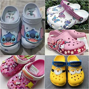 крокси: Детские кроксы. Crocs. Вьетнам. 1500 сом. Шлепки"машинки". 500сом — 1