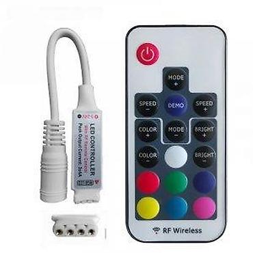 Rasveta: 🌈 RGB KONTROLER RF – RADIO SIGNAL Za LED RGB trake 5V–24V ✔ Kontrola — 13