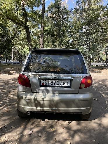продаю токмок: Daewoo Matiz: 2005 г., Механика, Бензин, Хэтчбэк — 3
