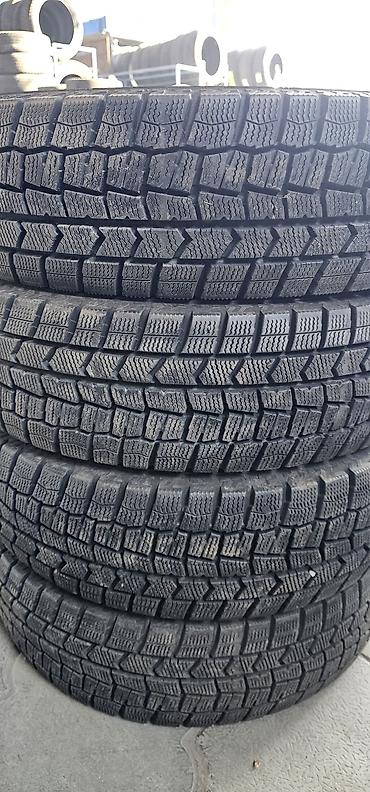 Шины 185 / 70 / R 14, Зима, Б/у, Комплект, Легковые, Япония, Dunlop at lalafo.kg Шины 185 / 70 / R 14, Зима, Б/у, Комплект, Легковые, Япония, Dunlop