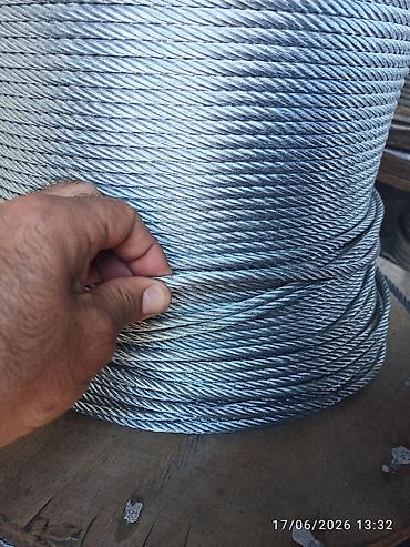 Metal məhsulları: Məhsul: Sinklənmiş polad tros (E.G. Steel Wire Rope) - Konstruksiya — 10
