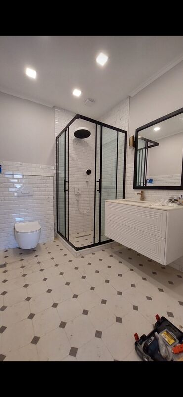 Duş poddonları: Duş kabinələr üçün padonlar sifarişlə hazırlanır rəng və ölçü seçimi — 12