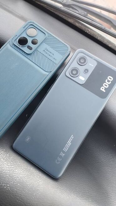Poco X5 5G, Б/у, 256 ГБ, цвет - Синий, 2 SIM