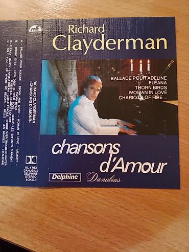 Richard Clayderman – Chansons d’Amour (audio kasete, 2xMC) Izdanje