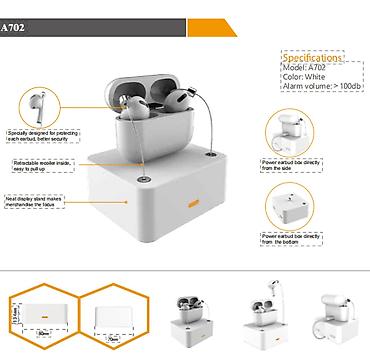 Другие аксессуары для мобильных телефонов: Антикражный зарядный Контроллер INSHOW A3083 для защиты 8 устройств — 9