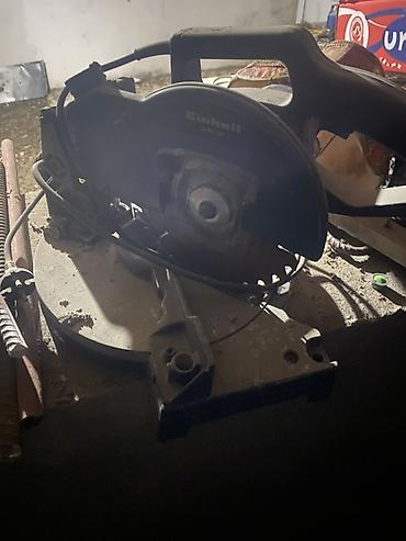 digər alətlər: Einhell kəsici mişar - Marka/model: Einhell (etiketdə “SE MS 190” — 1