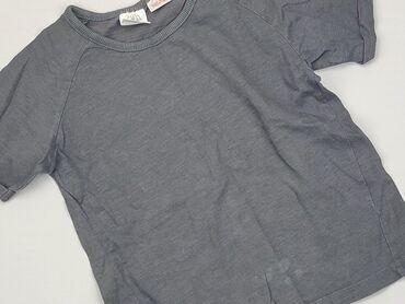 spodenki jeansowe z wysokim stanem zara: T-shirt, Zara, 3-4 years, 98-104 cm, condition - Good