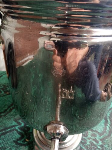 самовар: İşlənmiş Od Samovar, 5 l, Ünvandan götürmə