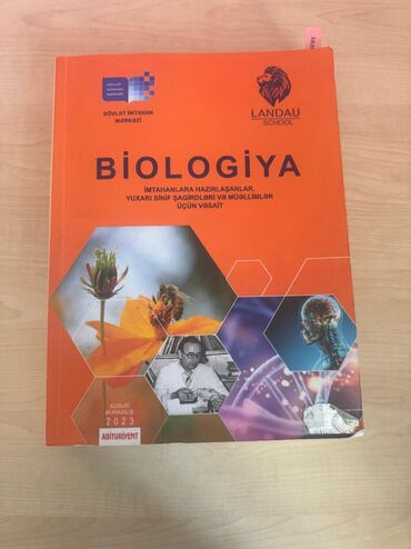 azərbaycan dili hədəf kitabi: Landau school 
dim biologiya kitabi