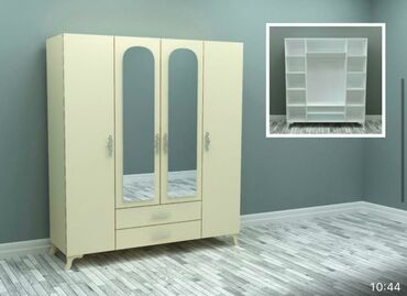 Dolablar: Yeni, Açılan, 2 qapılı Düz dolab, Qarderob, paltar dolabı, Azərbaycan — 12