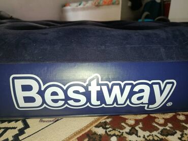 матрасы надувные для сна: Колдонулган эмес Надувной матрас Bestway синего цвета обеспечивает