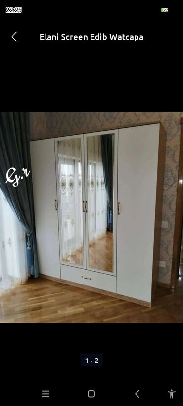 Dolablar: Açılan, 4 qapılı Düz dolab, Şifonyer, Türkiyə — 5