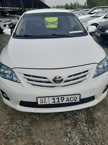 coroll: Toyota Corolla: 2012 г., 1.6 л, Автомат, Бензин, Седан — 1