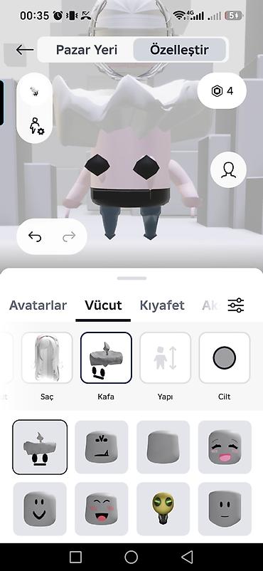 robux qiymetleri: Roblox Avatar Özəlləşdirmə Paketi – mobil üçün - Platforma: Roblox — 3