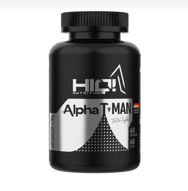 Protein: 𝑯𝑰𝑸 𝑨𝒍𝒑𝒉𝒂 𝑻-𝑴𝒂𝒏 - 𝟔𝟎 𝒑𝒐𝒓𝒔. (𝑀𝑢𝑙𝑡𝑖-𝑣𝑖𝑡𝑎𝑚𝑖𝑛) 𝑴𝒂𝒅𝒆 𝒊𝒏 𝑮𝒆𝒓𝒎𝒂𝒏𝒚 (𝑨𝒍𝒎𝒂𝒏𝒊𝒚𝒂
