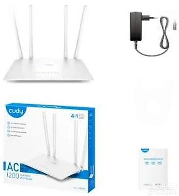 Modemi, ruteri i mrežni uređaji: Cudy AC1200 Dual Band Wi‑Fi ruter (model WR1200) - Dvopojasni Wi‑Fi — 16