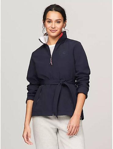 Женская легкая куртка-анорак, темно-синяя Tommy Hilfiger,оригинал из at lalafo.kg Женская легкая куртка-анорак, темно-синяя Tommy Hilfiger,оригинал из