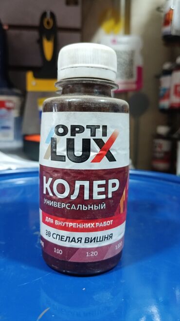 хромированные ручки: Универсальный колер OptiLux "Спелая вишня" предназначен для внутренних